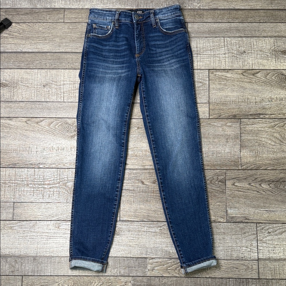 Kut from the Kloth Dark Blue Skinny Jeans